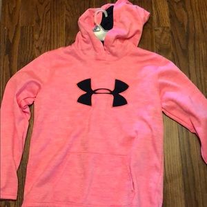 Pink Under Armor hoodie